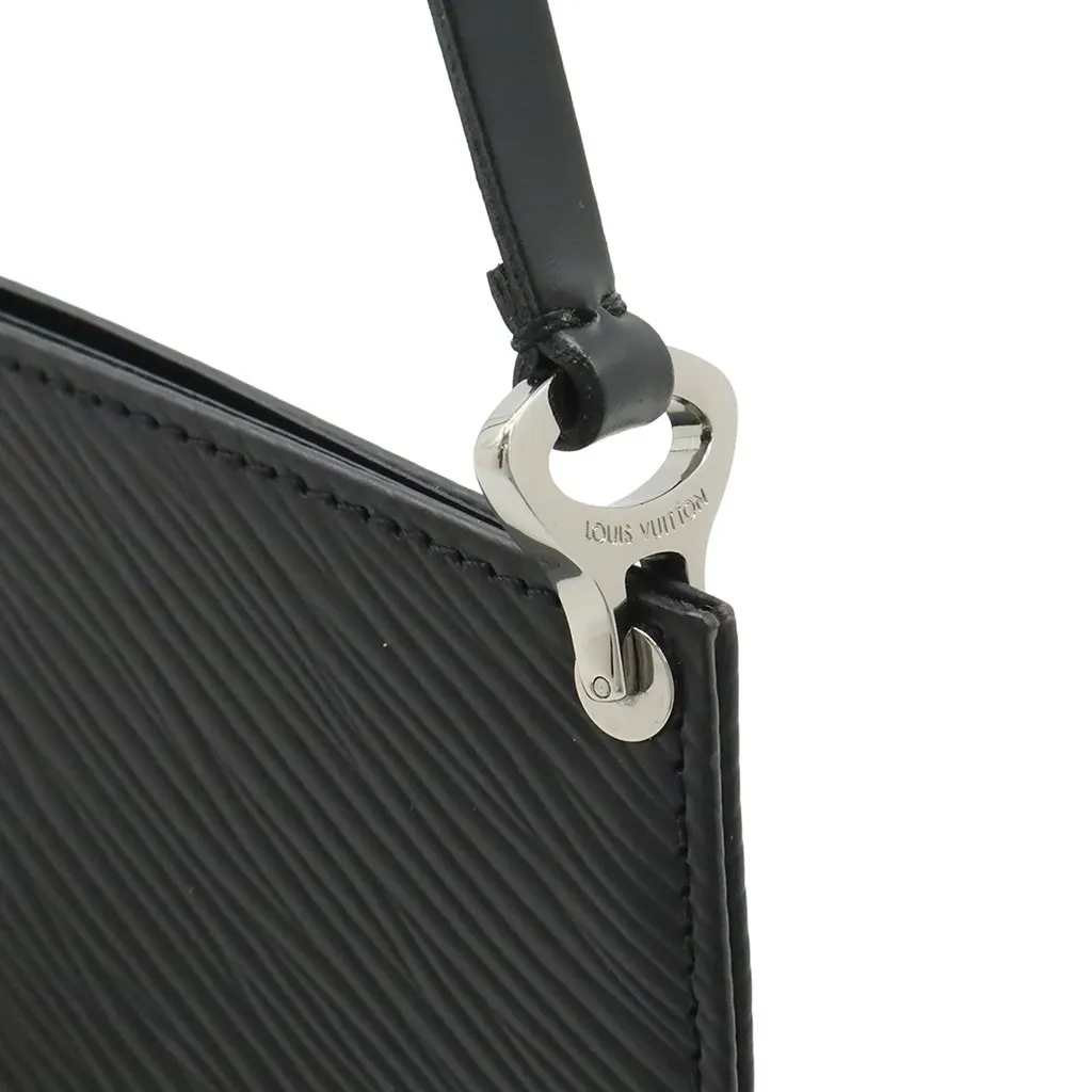 Louis Vuitton Epi Demi Lune Pochette Black Leather Very good - Box View