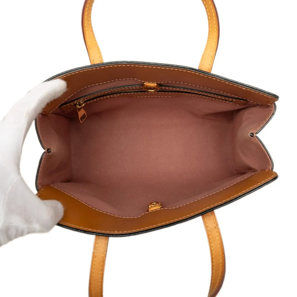 Louis Vuitton Monogram Vernis Catalina BB Brown Leather Very good - Model View