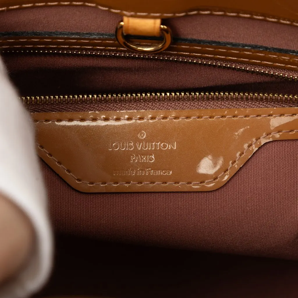 Louis Vuitton Monogram Vernis Catalina BB Brown Leather Very good - Box View