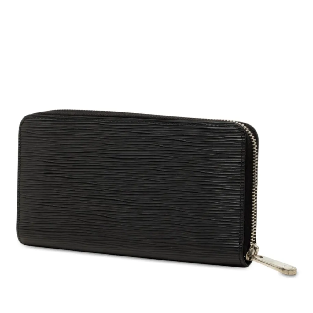 Louis Vuitton Epi Zippy Long Wallet Black Leather Very good - Back View