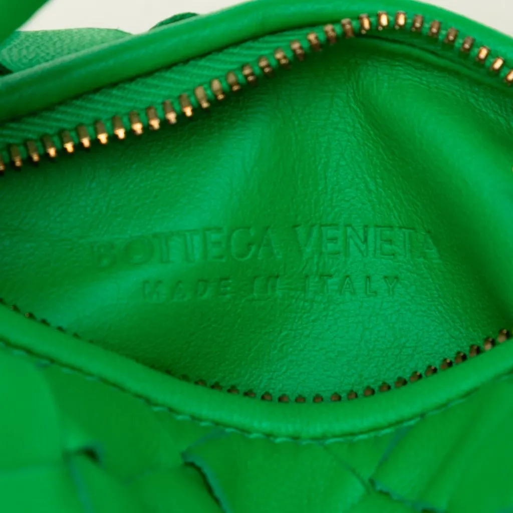 Bottega Veneta Candy Nappa Intrecciato Jodie Green Leather Very good - Box View