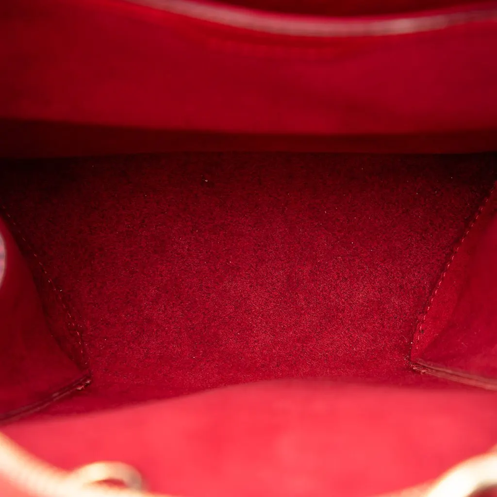 Louis Vuitton Epi Mabillon Red Leather Very good - Model View