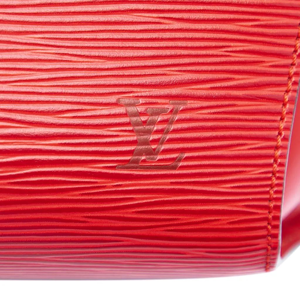 Louis Vuitton Epi Mabillon Red Leather Very good - Box View