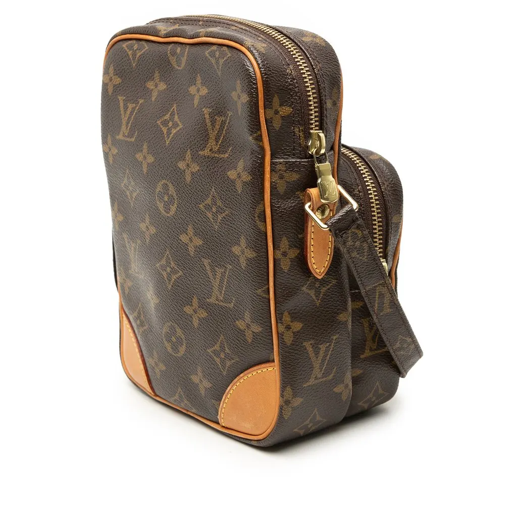 Louis Vuitton Monogram Amazone Brown Canvas Good - Back View