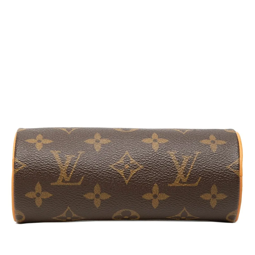 Louis Vuitton Monogram Papillon Pochette Brown Canvas Very good - Inside View