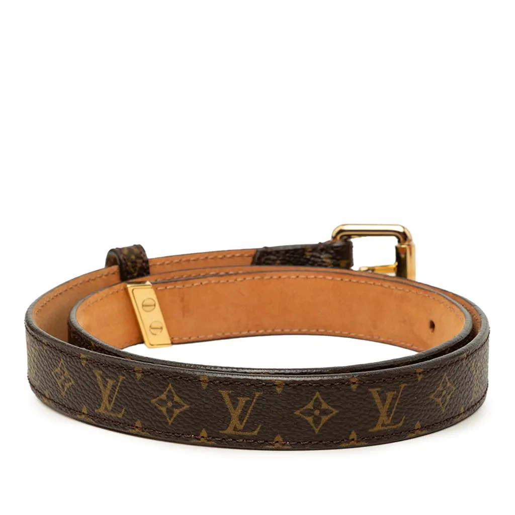 Louis Vuitton Monogram Ellipse Belt Brown Canvas Very good - Inside View