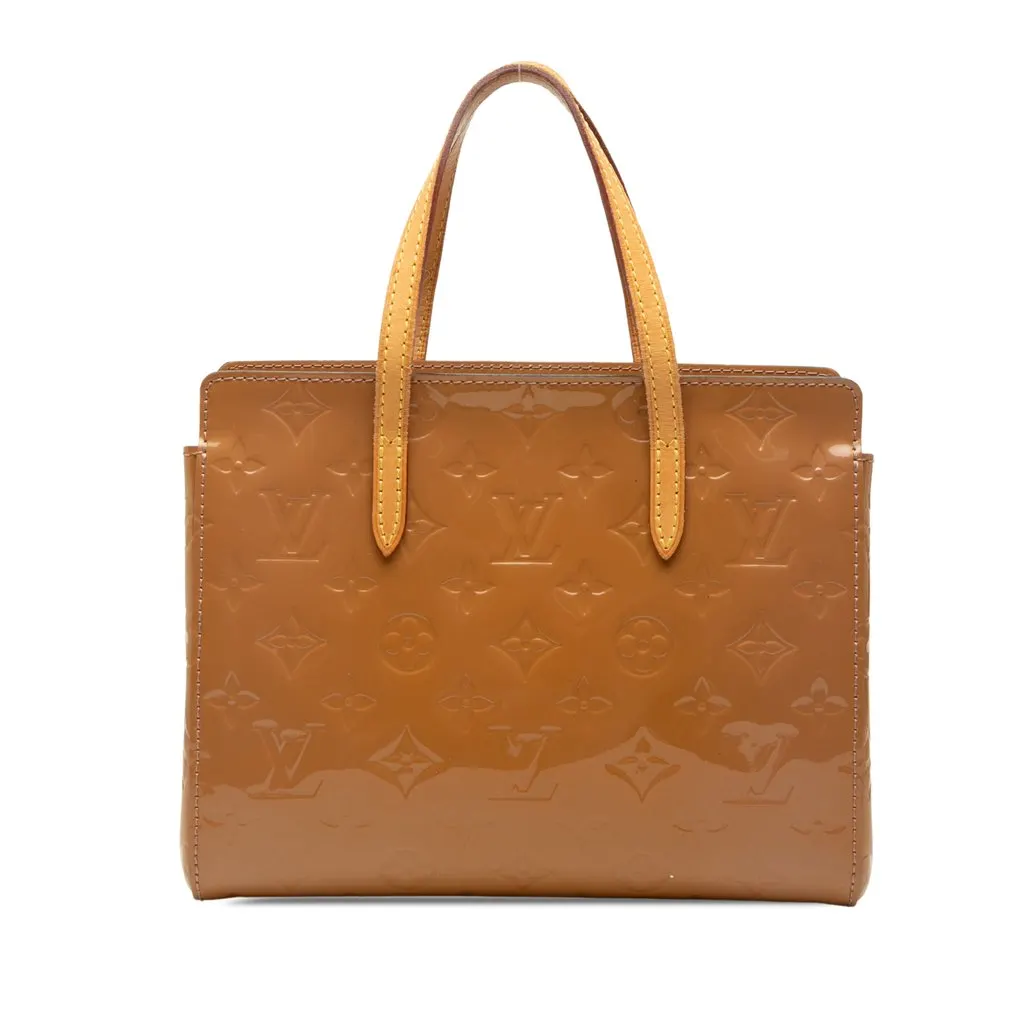 Louis Vuitton Monogram Vernis Catalina BB Brown Leather Very good - Front View
