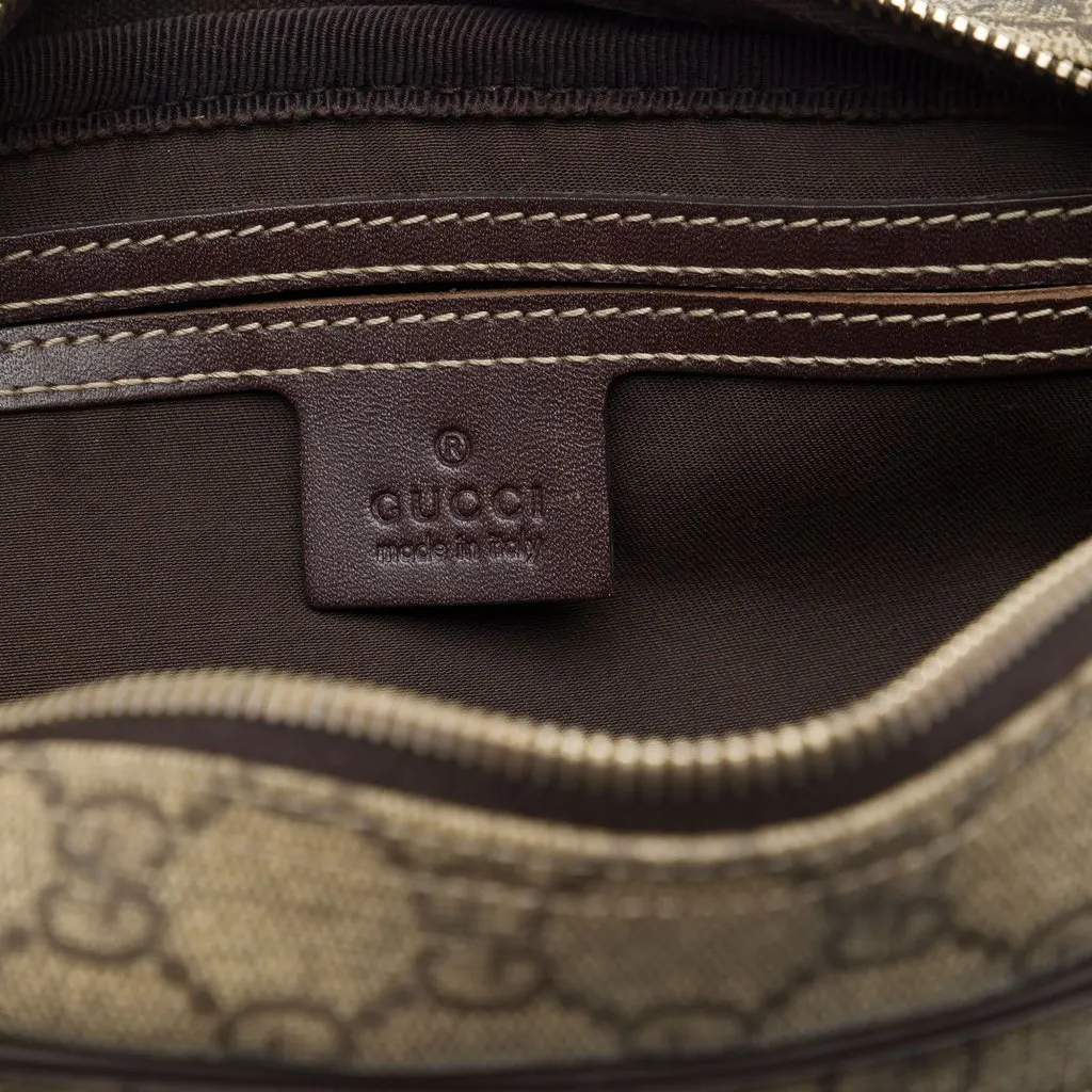 Gucci GG Supreme Crossbody Beige Canvas Very good - Box View