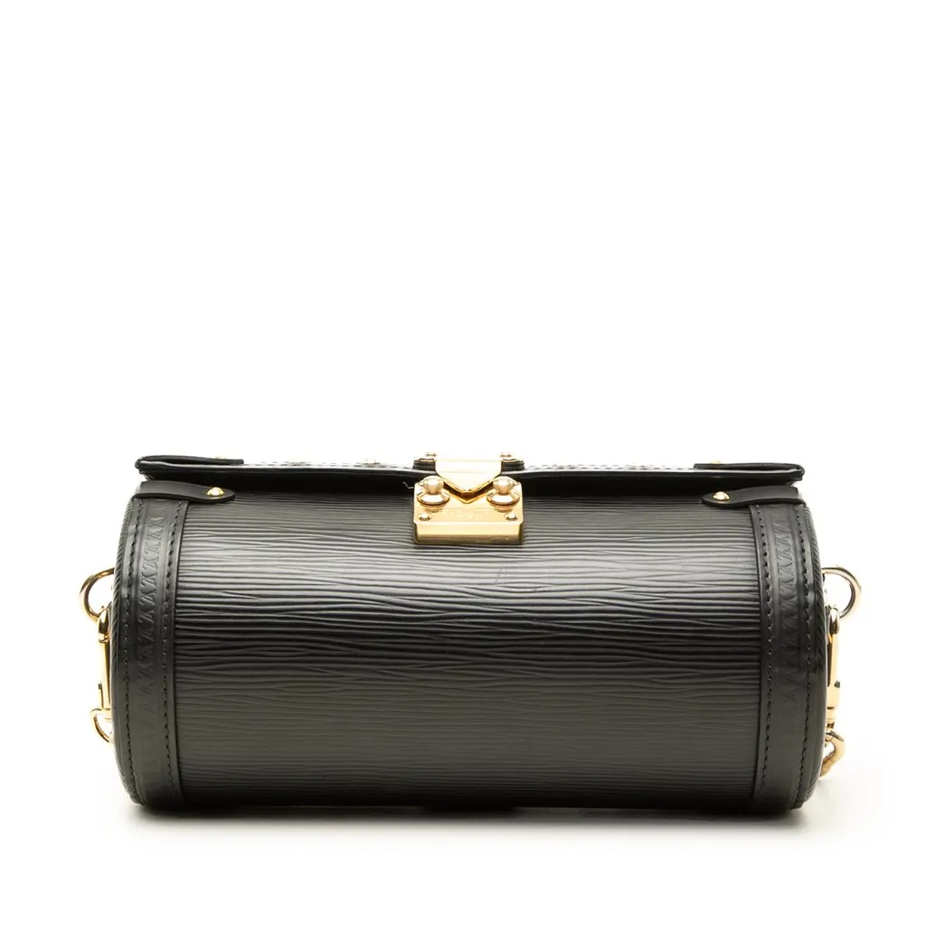 Louis Vuitton Epi Papillon Trunk Black Leather Very good - Inside View