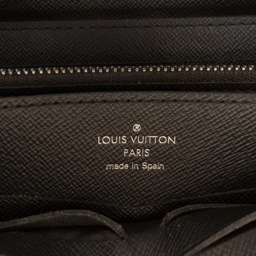 Louis Vuitton Monogram Eclipse Zippy XL Black Very good - Box View
