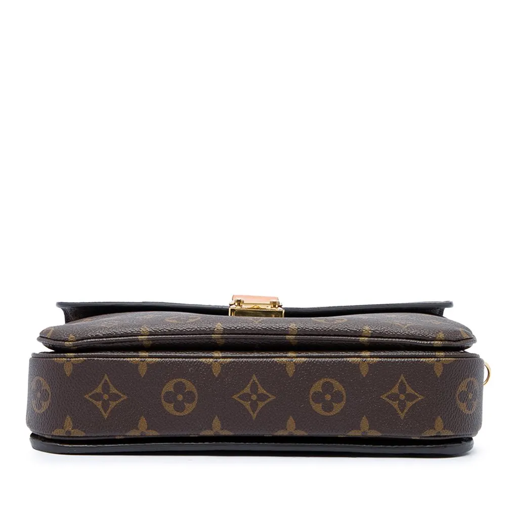 Louis Vuitton Monogram Pochette Metis Brown Very good - Inside View