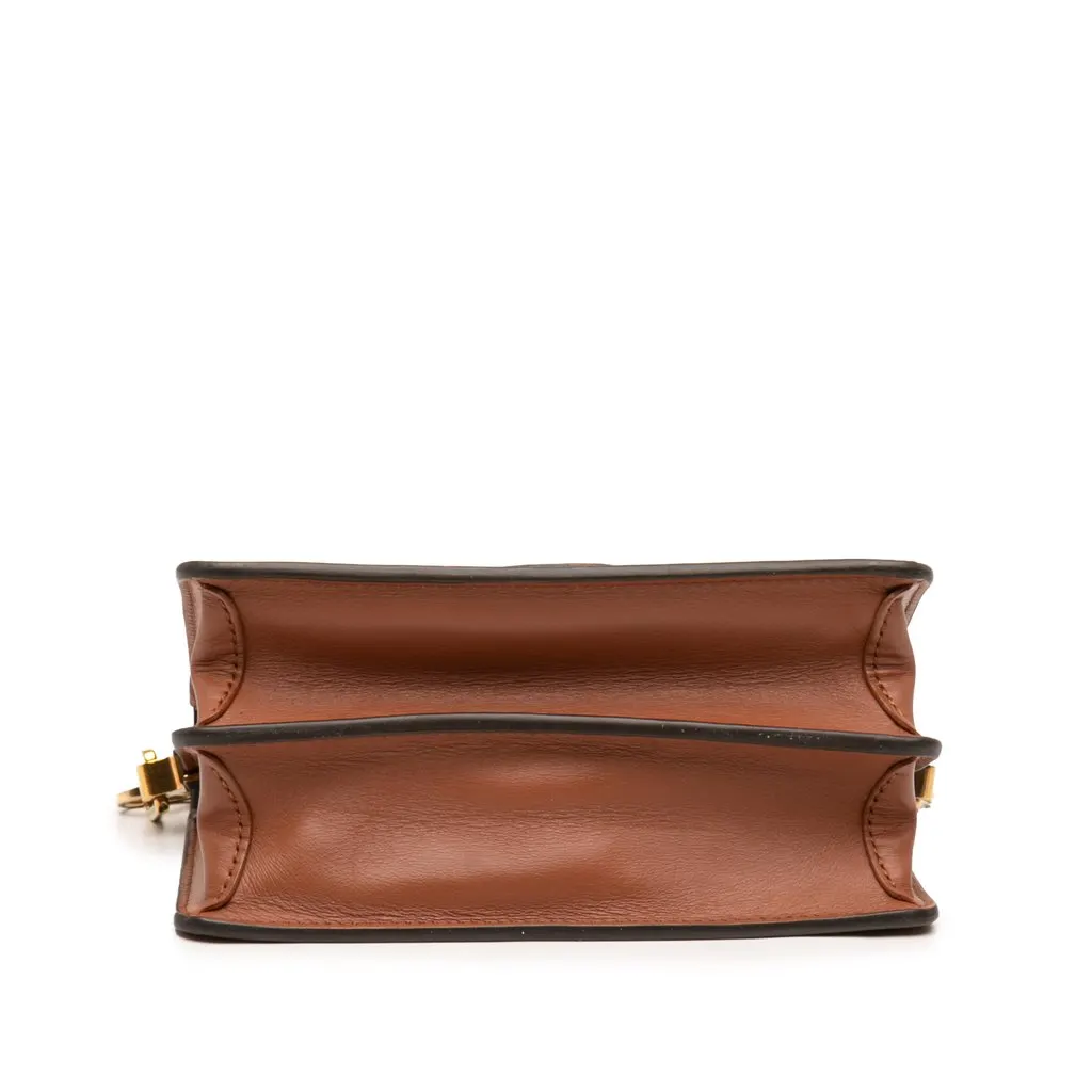 Louis Vuitton Monogram Reverse Mini Dauphine Brown Canvas Very good - Inside View