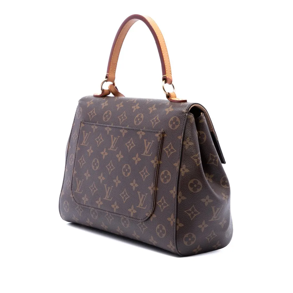 Louis Vuitton Monogram Cluny MM Brown Very good - Back View