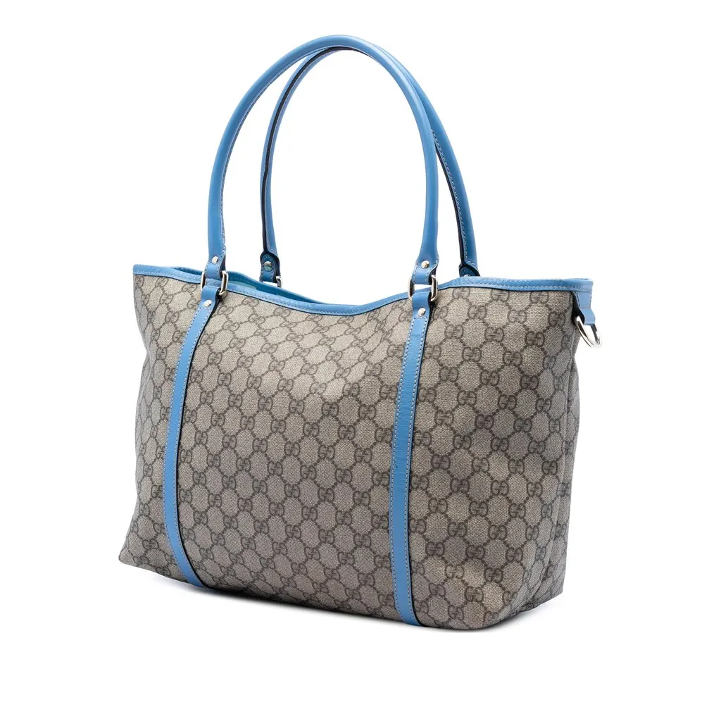 Gucci Medium GG Supreme Joy Tote Beige Very good - Back View