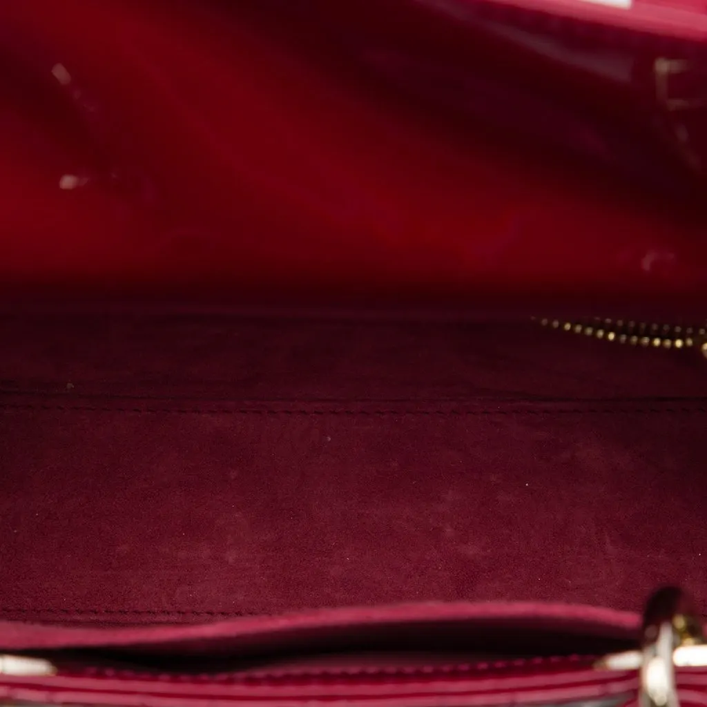 Dior Small Patent Cannage Lady Dior Red Leather Very good - Model View