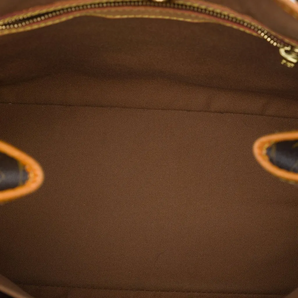 Louis Vuitton Monogram Batignolles Vertical Tote Brown Canvas Very good - Model View