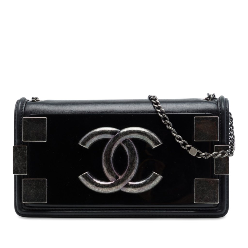 Chanel Lambskin and Acrylic Boy Brick | Libas Collective
