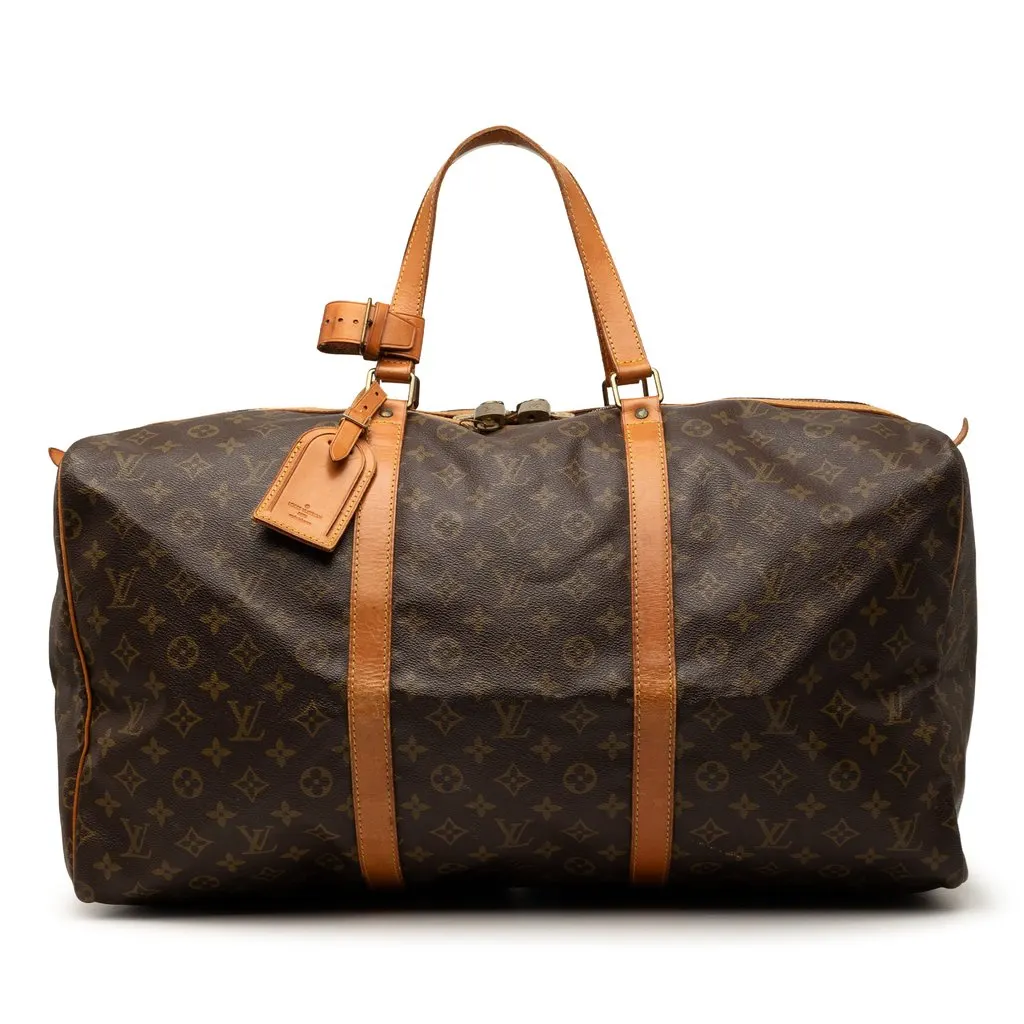 Louis Vuitton Monogram Sac Souple 55 Brown Good - Front View