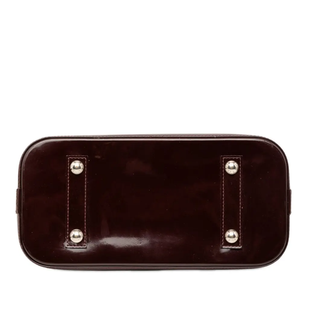 Louis Vuitton Electric Epi Alma PM Purple Leather Good - Inside View
