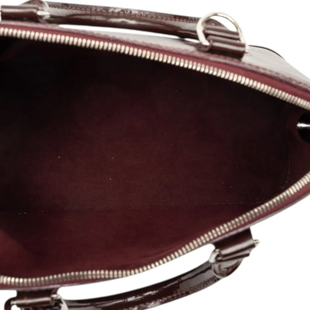 Louis Vuitton Electric Epi Alma PM Purple Leather Good - Model View