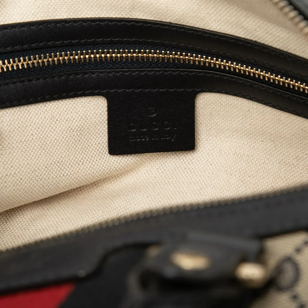 Gucci Small GG Canvas Web Joy Boston Bag Beige Very good - Box View