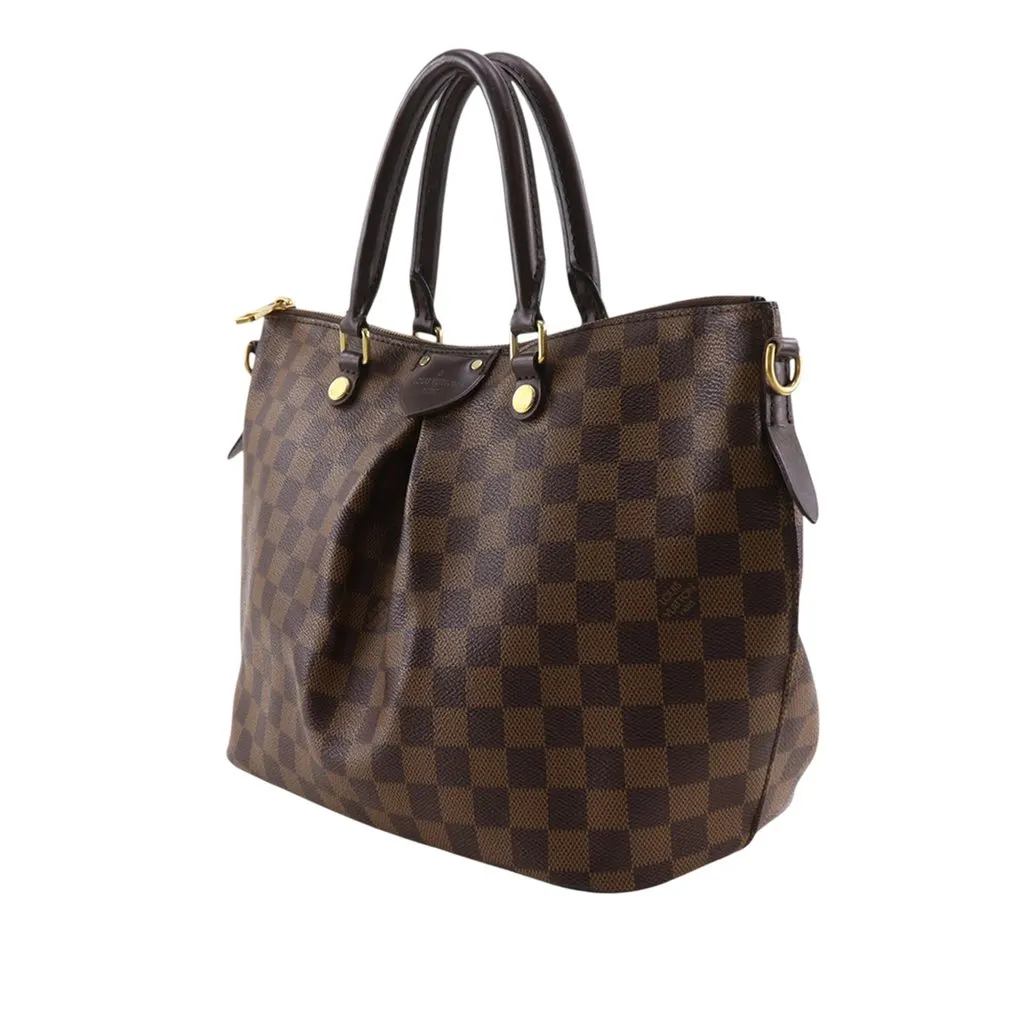 Louis Vuitton Damier Ebene Siena PM Brown Very good - Inside View