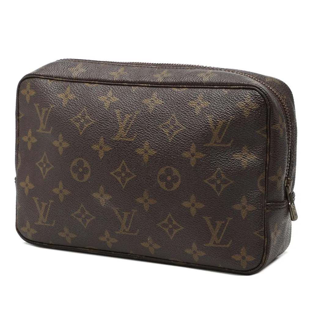 Louis Vuitton Monogram Trousse Toilette 23 Brown Very good - Back View
