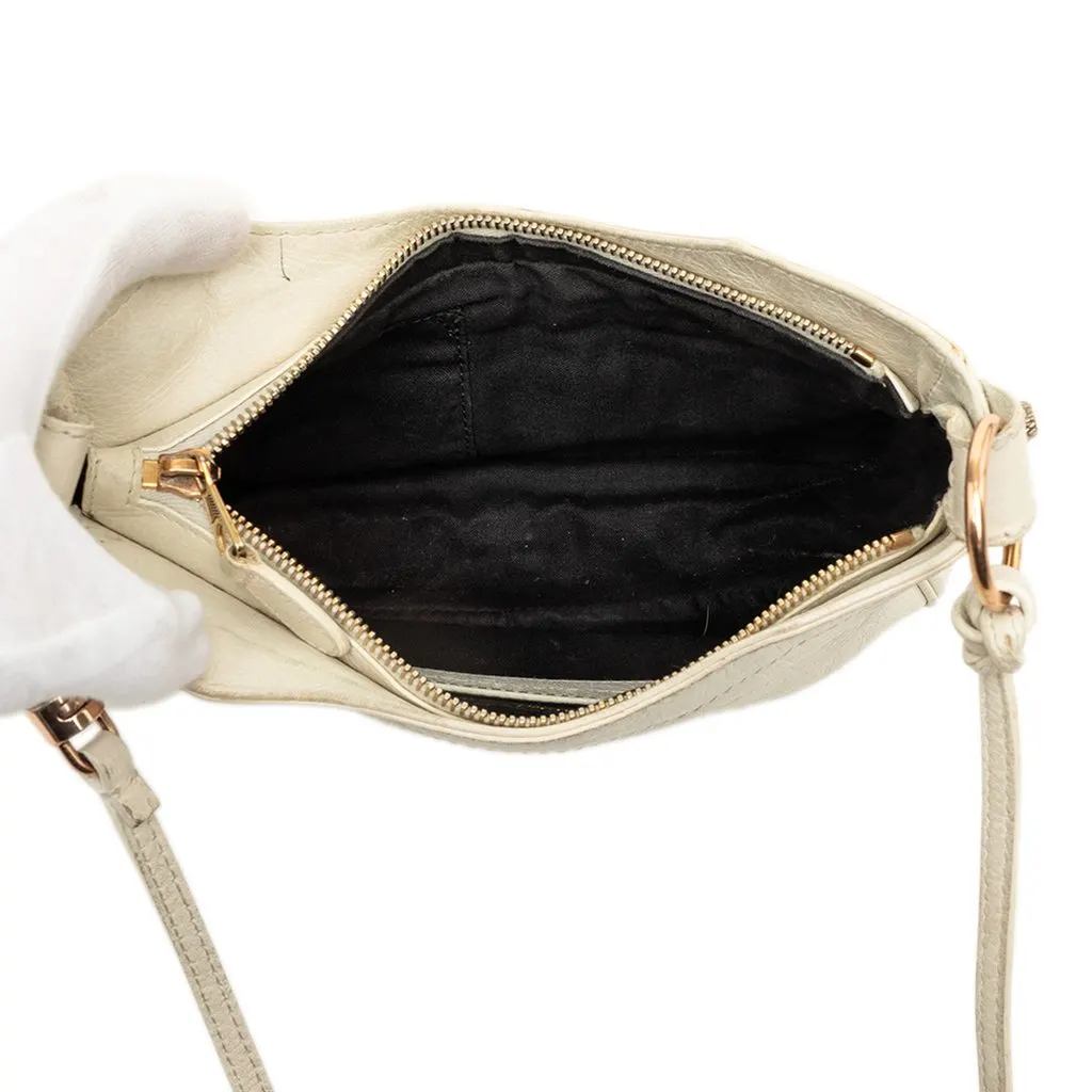 Balenciaga Lambskin Motocross Giant 21 Hip Crossbody Beige Leather Very good - Model View