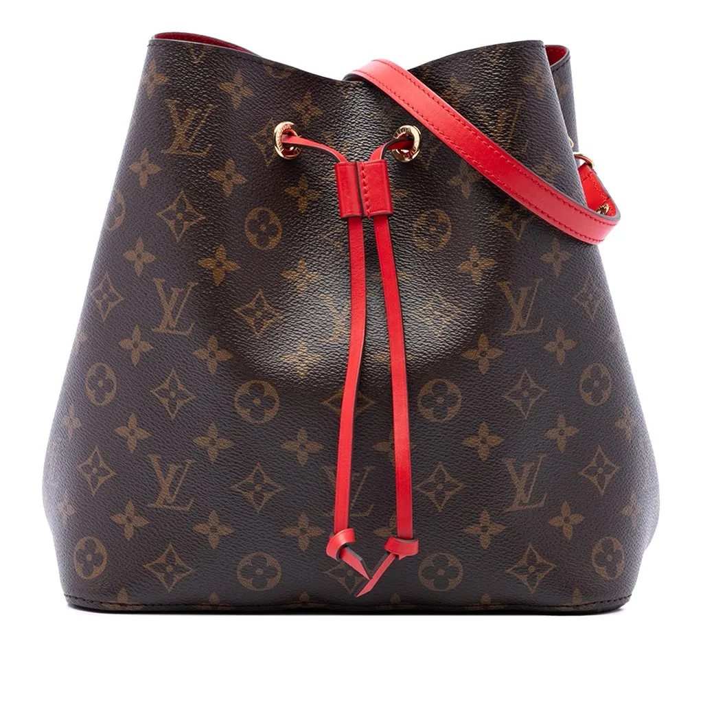 Louis Vuitton Monogram Neonoe MM Brown Canvas Very good - Front View
