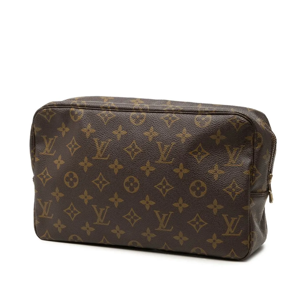 Louis Vuitton Monogram Trousse Toilette 28 Brown Very good - Back View