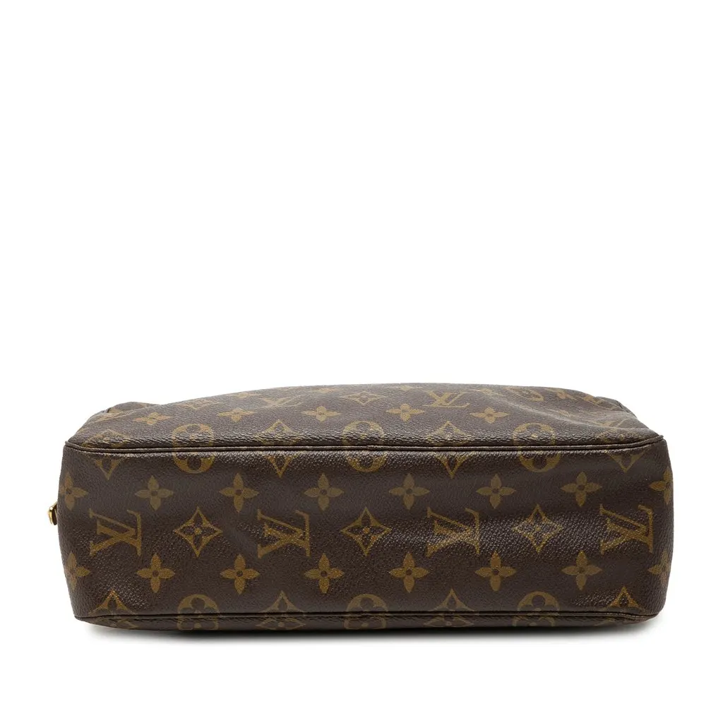 Louis Vuitton Monogram Trousse Toilette 28 Brown Very good - Inside View