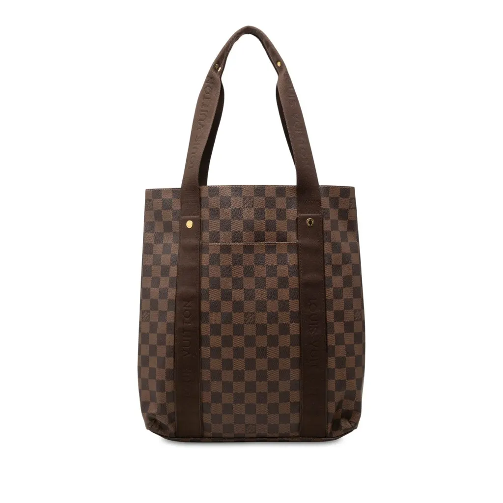 Louis Vuitton Damier Ebene Cabas Beaubourg Brown Very good - Front View