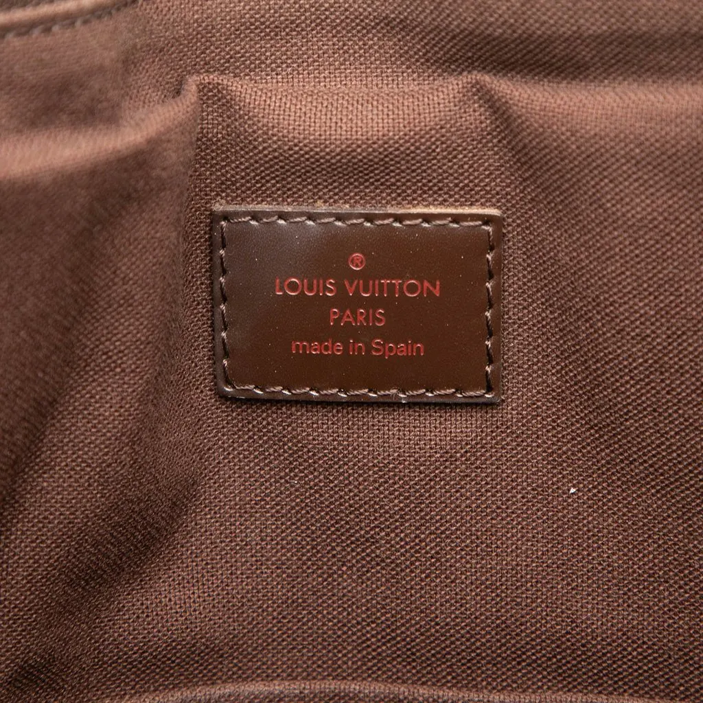 Louis Vuitton Damier Ebene Cabas Beaubourg Brown Very good - Box View