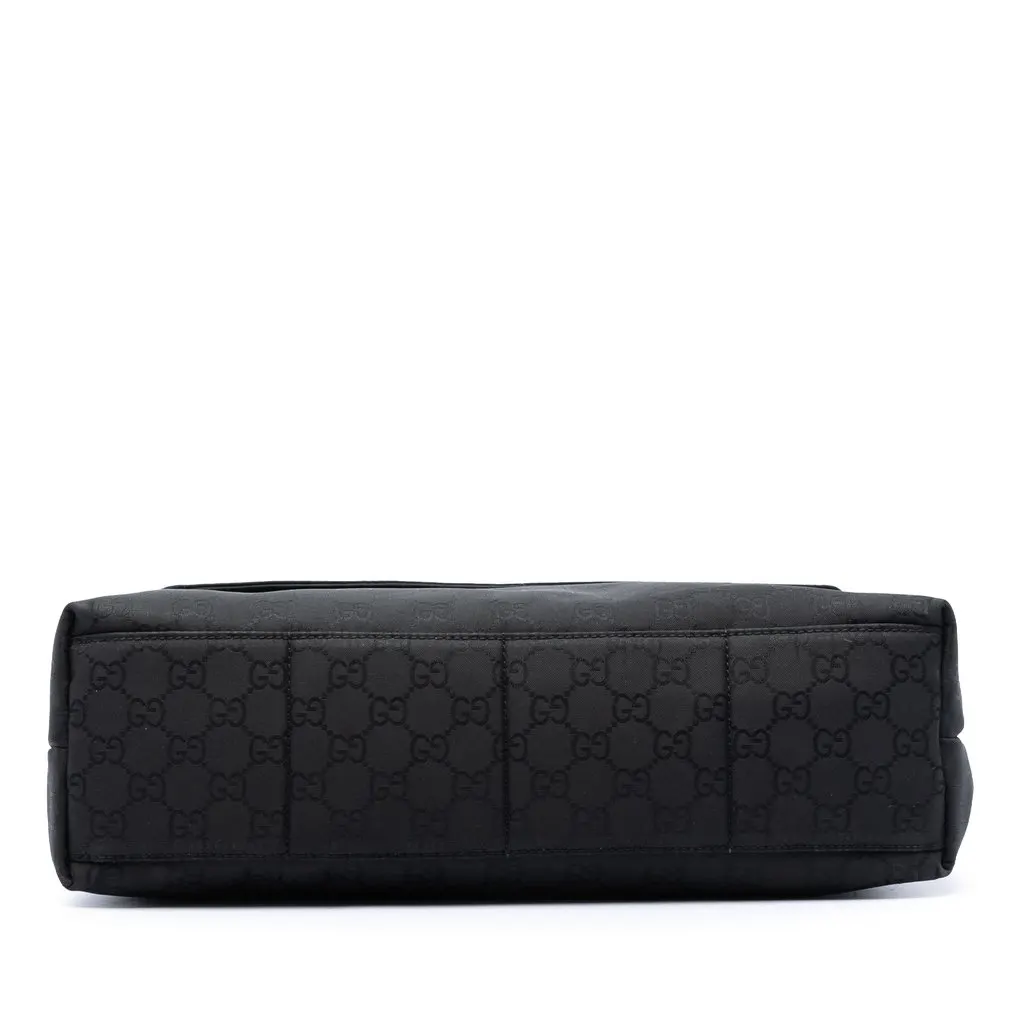 Gucci GG Canvas Messenger Bag Black Very good - Inside View