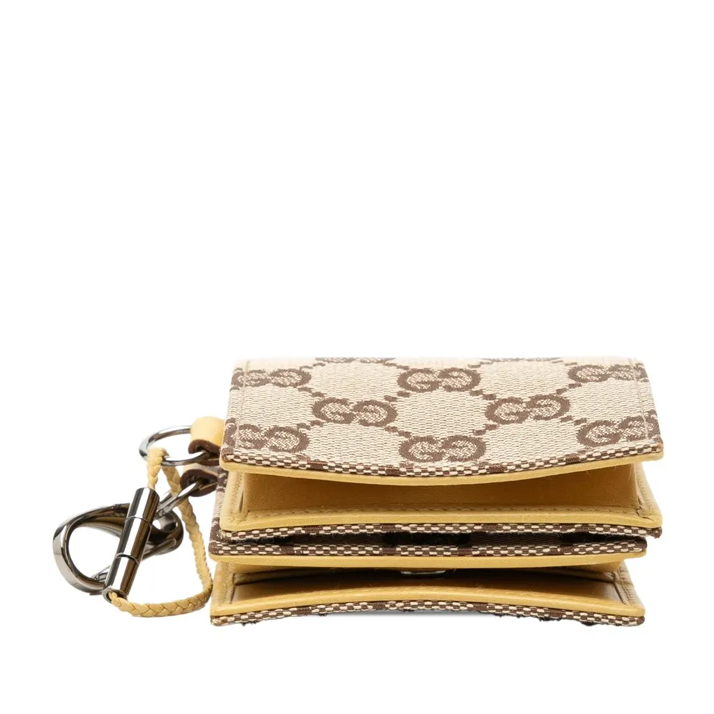 Gucci GG Canvas Coin Pouch Set Beige Very good - Inside View