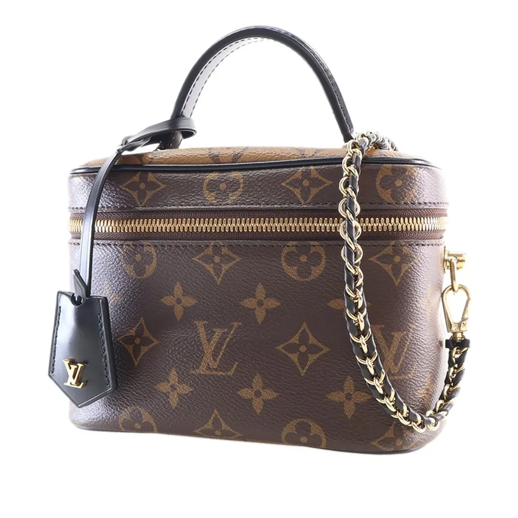 Louis Vuitton Monogram Reverse Vanity PM Brown Very good - Back View
