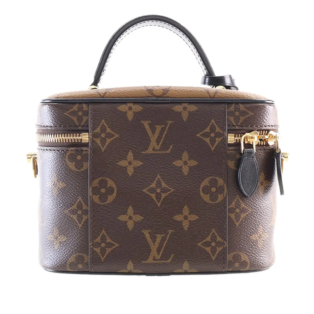 Louis Vuitton Monogram Reverse Vanity PM Brown Very good - Model View