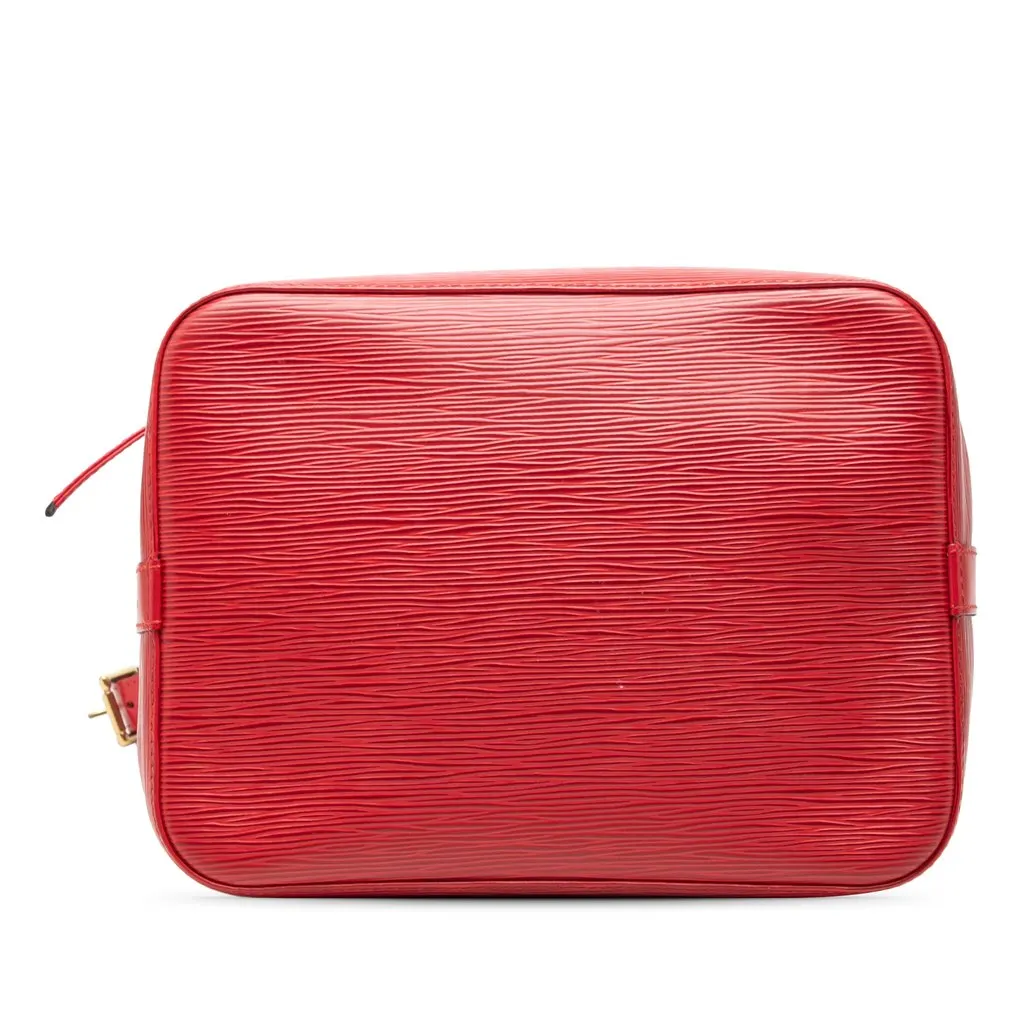 Louis Vuitton Epi Petit Noe Red Leather Good - Inside View