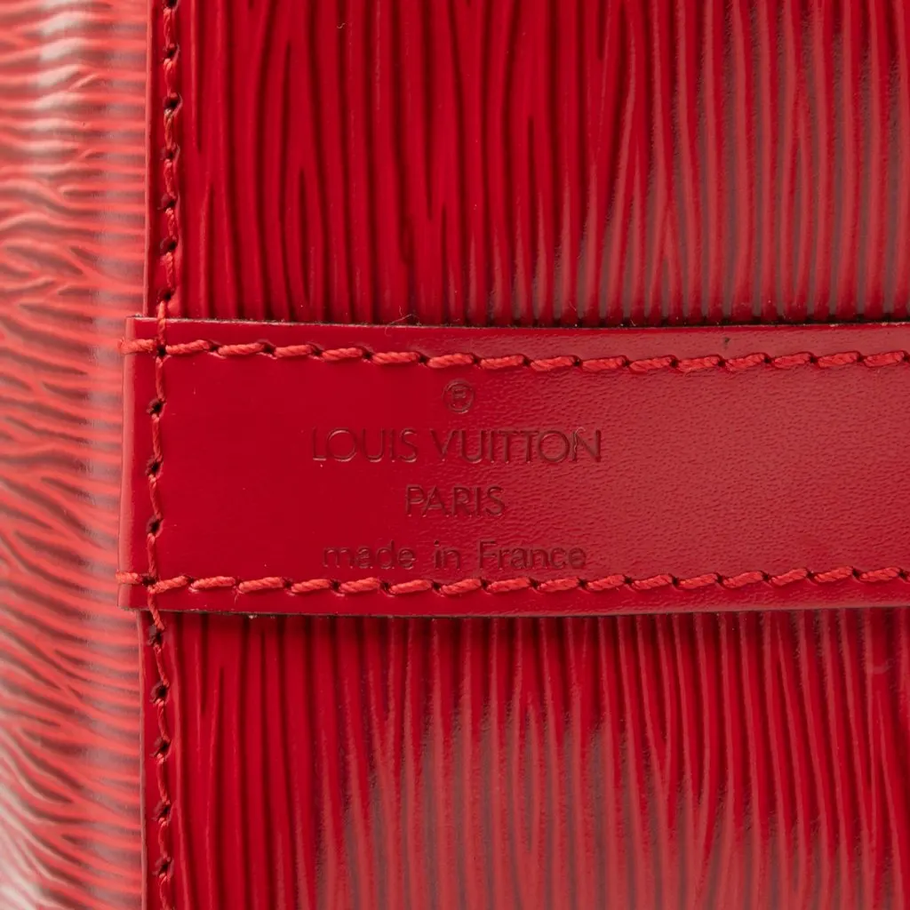 Louis Vuitton Epi Petit Noe Red Leather Good - Box View