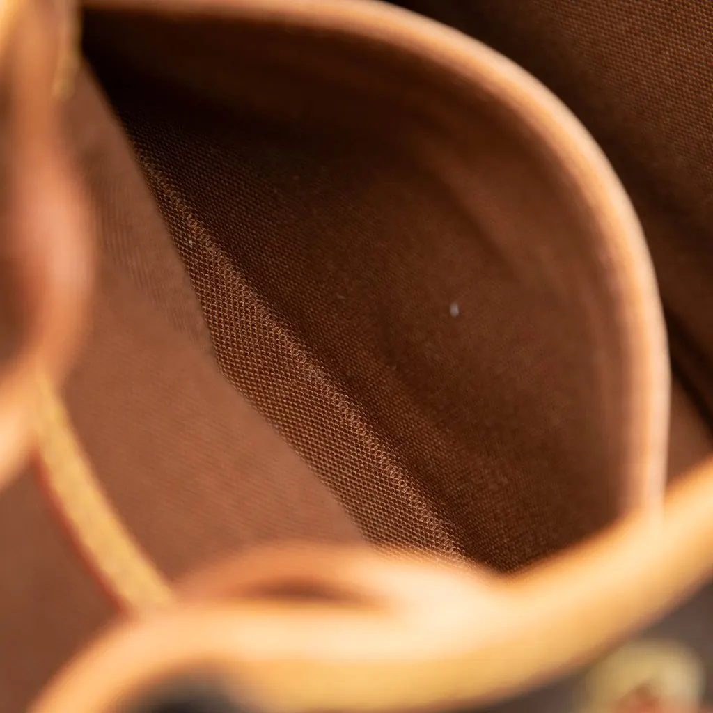 Louis Vuitton Monogram Montsouris PM Brown Canvas Good - Box View