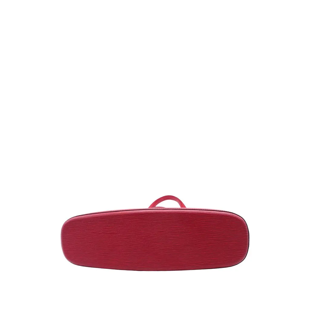 Louis Vuitton Epi Lussac Red Leather Very good - Inside View