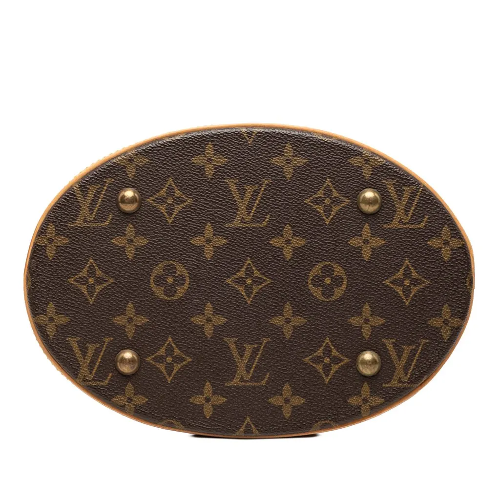 Louis Vuitton Monogram Petit Bucket Brown Very good - Inside View