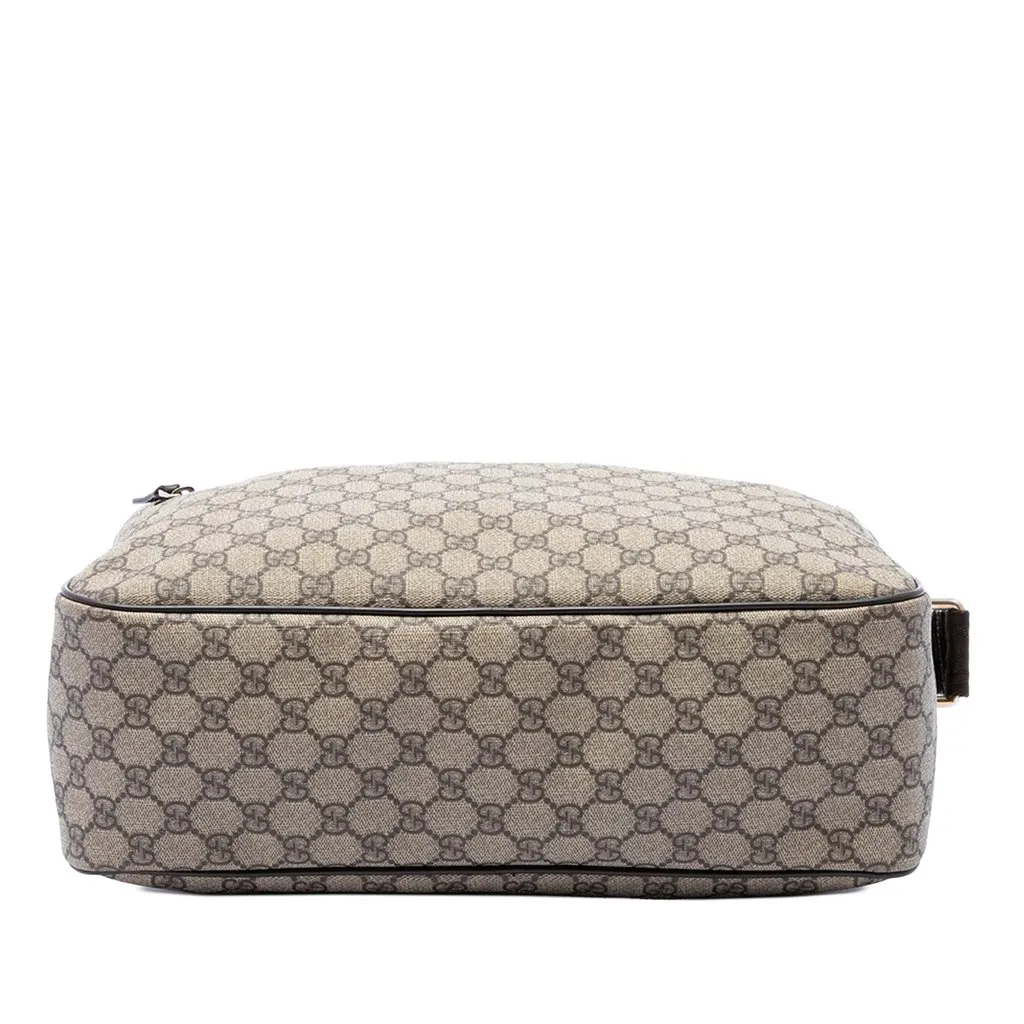 Gucci GG Supreme Crossbody Beige Canvas Very good - Inside View