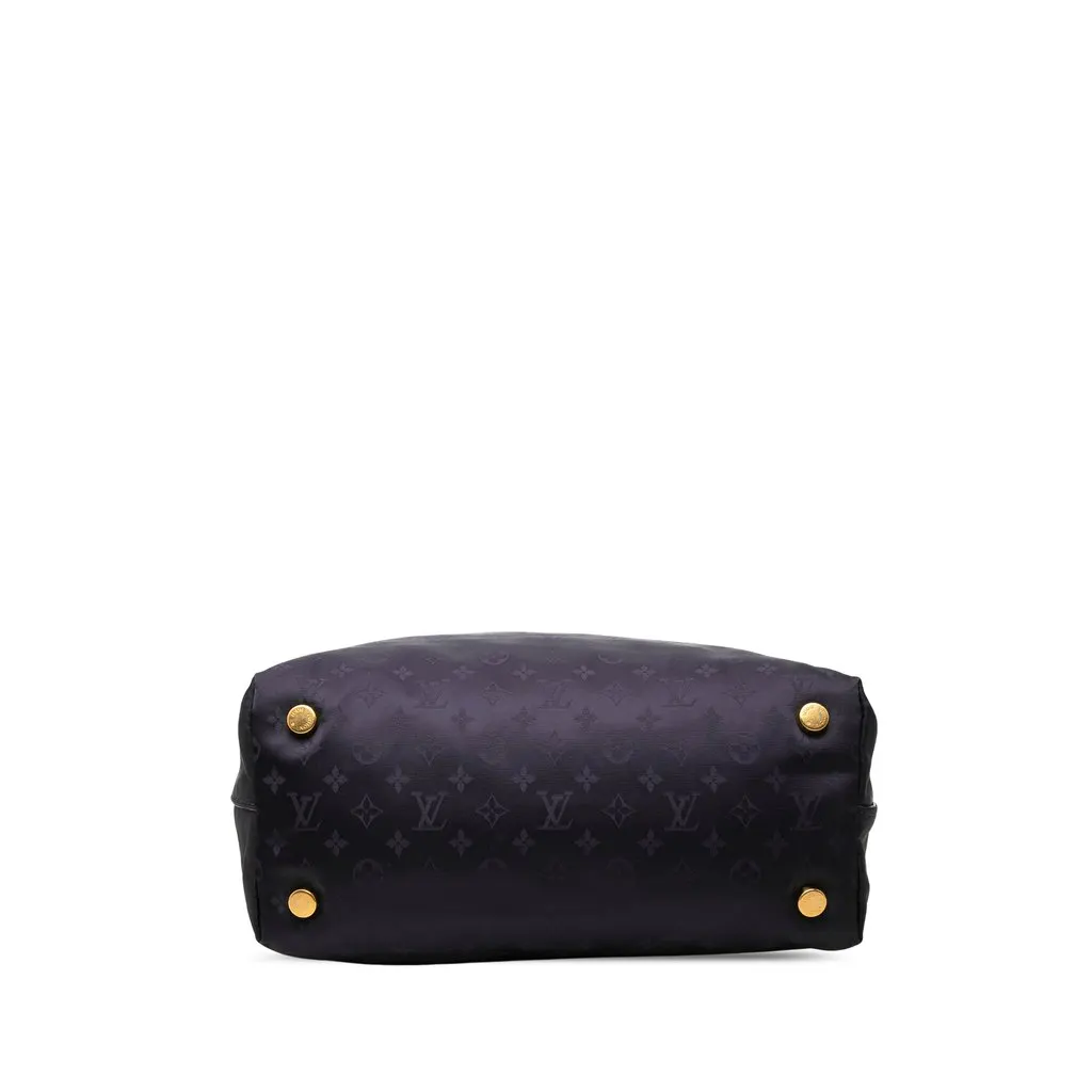 Louis Vuitton Monogram Nylon Desire Lockit Vertical MM Blue Polyamide Very good - Inside View