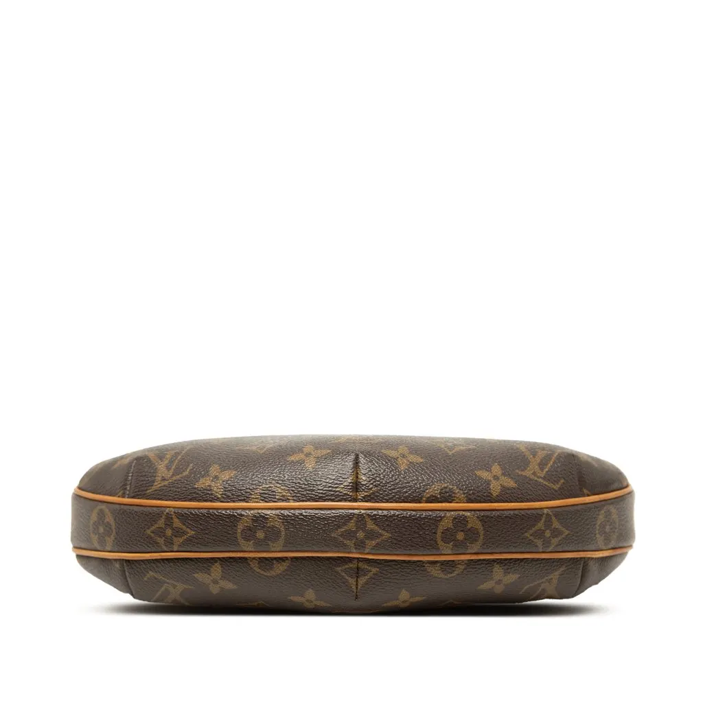 Louis Vuitton Monogram Croissant PM Brown Canvas Good - Inside View