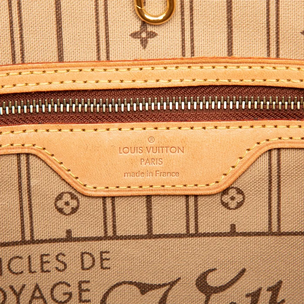 Louis Vuitton Monogram Neverfull MM Brown Very good - Box View