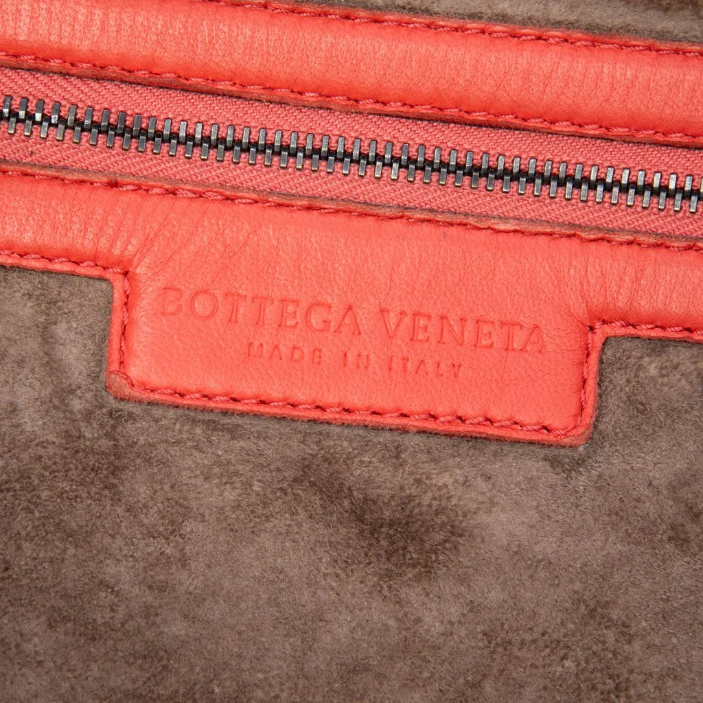 Bottega Veneta Large Nappa Intrecciato Belly Hobo Orange Leather Good - Box View