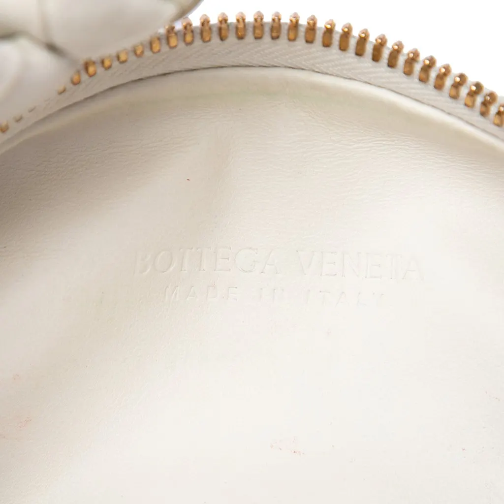 Bottega Veneta Mini Nappa Intrecciato Jodie White Leather Very good - Box View