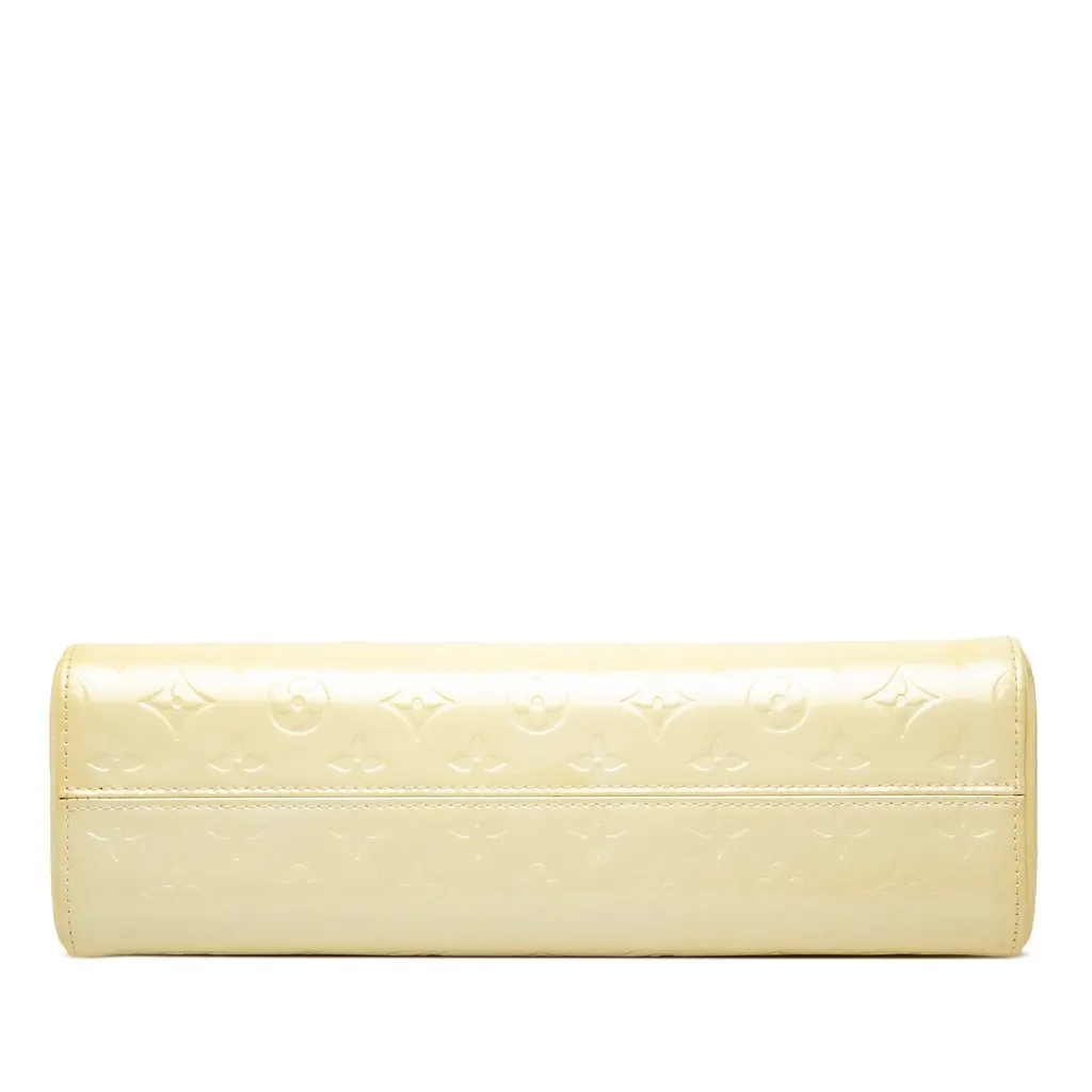 Louis Vuitton Monogram Vernis Roxbury Drive Yellow Leather Very good - Inside View
