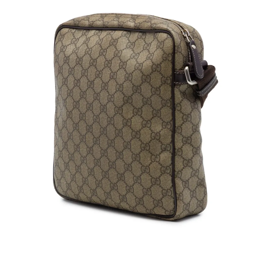 Gucci GG Supreme Crossbody Beige Very good - Back View